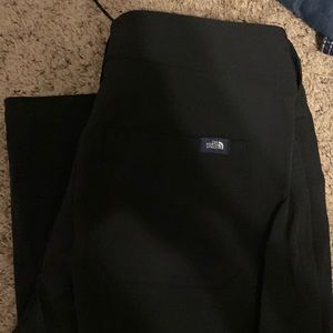 Black North Face pants